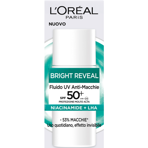 L'Oréal Paris Fluido UV Anti Macchie Bright Reveal 50 ml