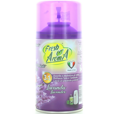 Fresh Aroma Spray Diffusore Ambiente Automatico Lavanda 250 ml