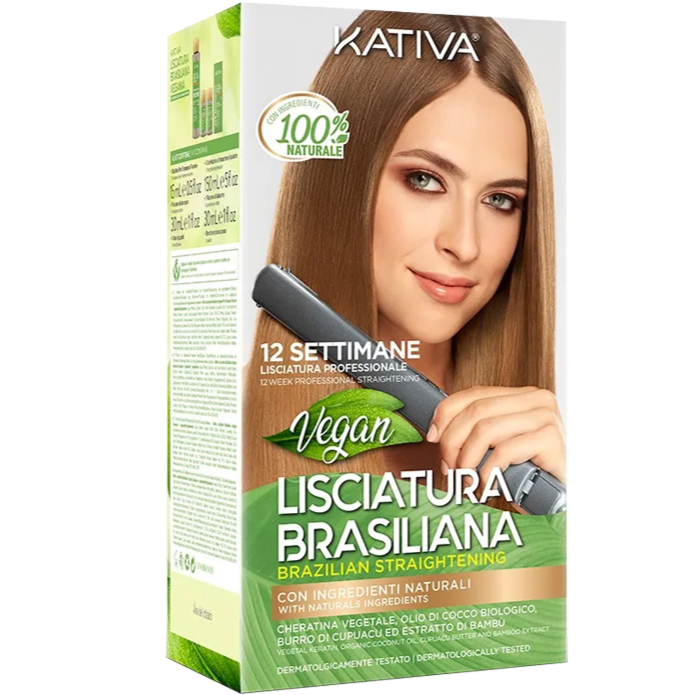 Kativa Liscio Brasiliano Kit Vegano