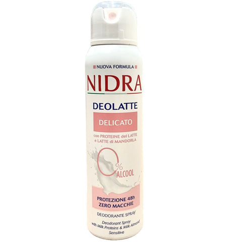 Nidra Deodorante Spray Deolatte Delicato 150 ml