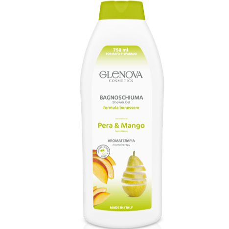 Glenova Bagnoschiuma Pera E Mango 750 ml