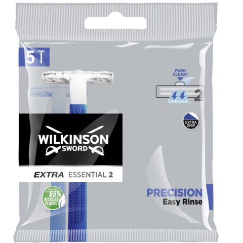 Wilkinson Rasoi 2 Lame Extra Essential 2 Precision 5 Pezzi