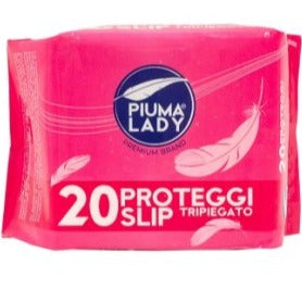 Piuma Lady Proteggi Slip Tripiegato 20 Pezzi