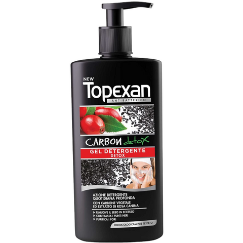 Topexan Gel Detergente Viso Carbone Detox 200 ml