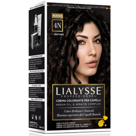 Lialysse Crema Colorante 4N- Castano