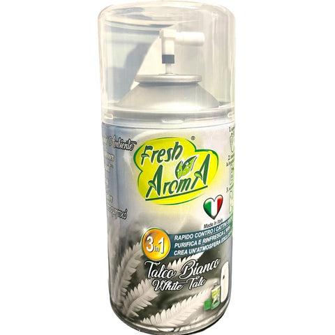 Fresh Aroma Spray Diffusore Ambiente Automatico Talco Bianco 250 ml