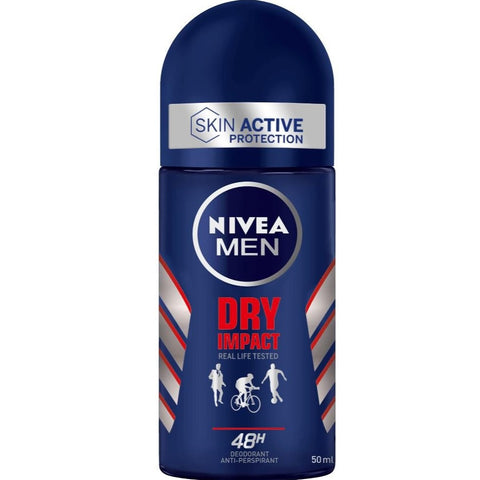 Nivea Men Deodorante Roll On Dry Impact 50 ml