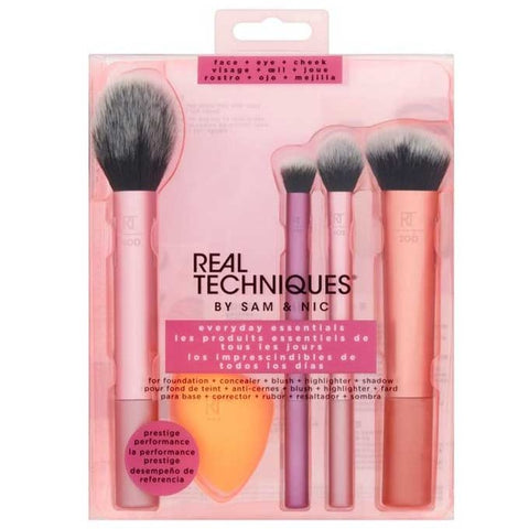 Real Techniques Everyday Essentials Set Pennelli Viso