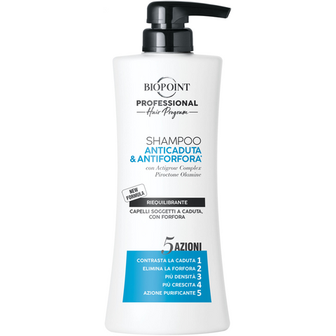 Biopoint Professional Shampoo Anticaduta&Antiforfora 400 ml