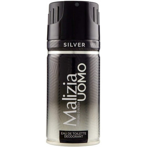 Malizia Uomo EDT Deodorante Spray Silver 150 ml