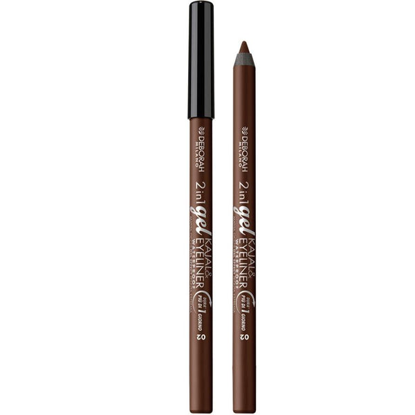 Eye Pencil 2in1 Gel Kajal&amp;Eyeliner Deborah Milano