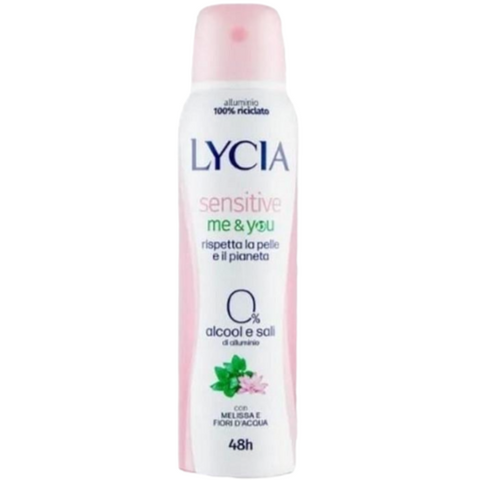Lycia Deodorante Spray Sensitive Me&You 150 ml