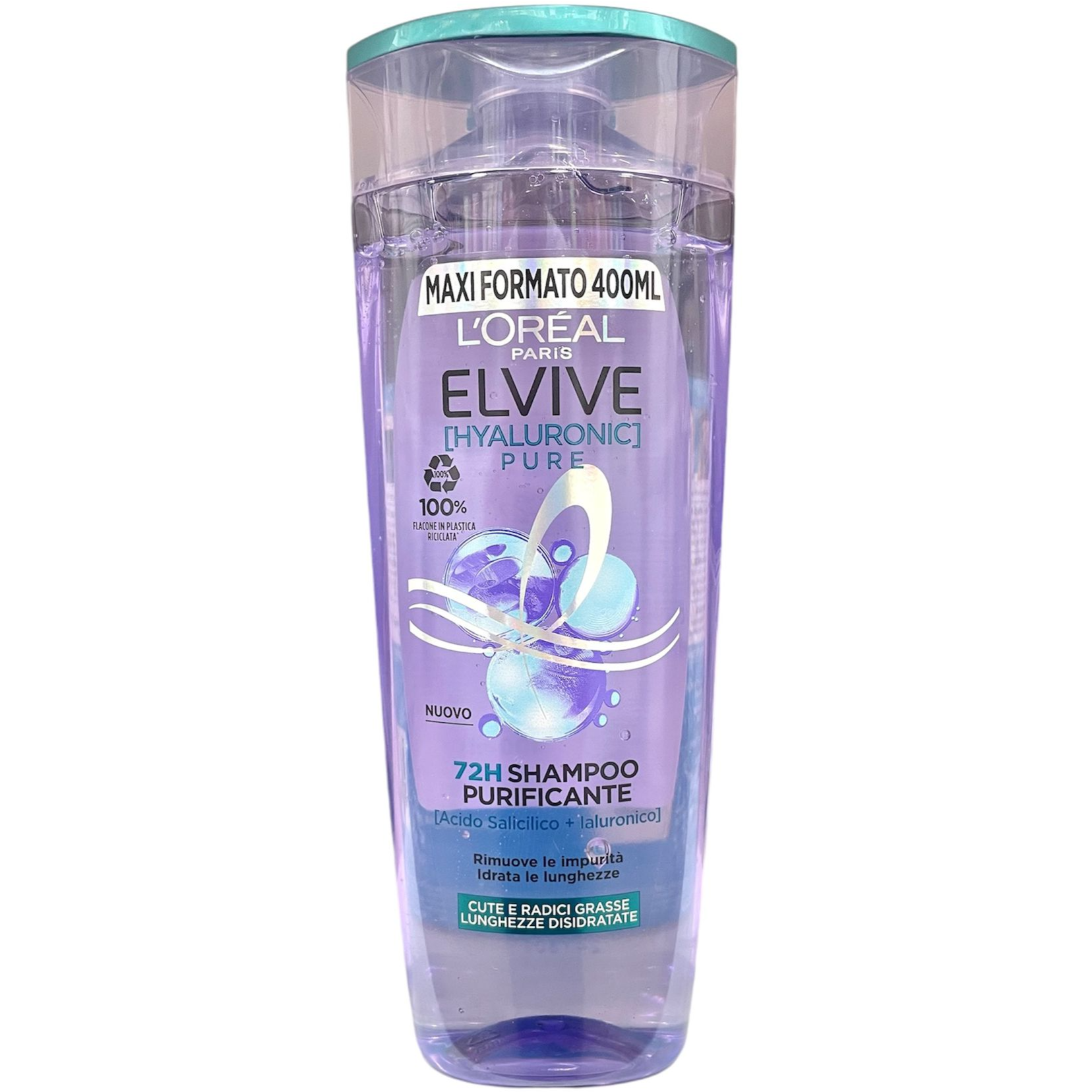 Elvive Shampoo Purificante Hyaluronic Pure 400 ml