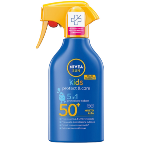 Nivea Latte Solare Spray Bambini SPF50+ Protect & Care 270 ml