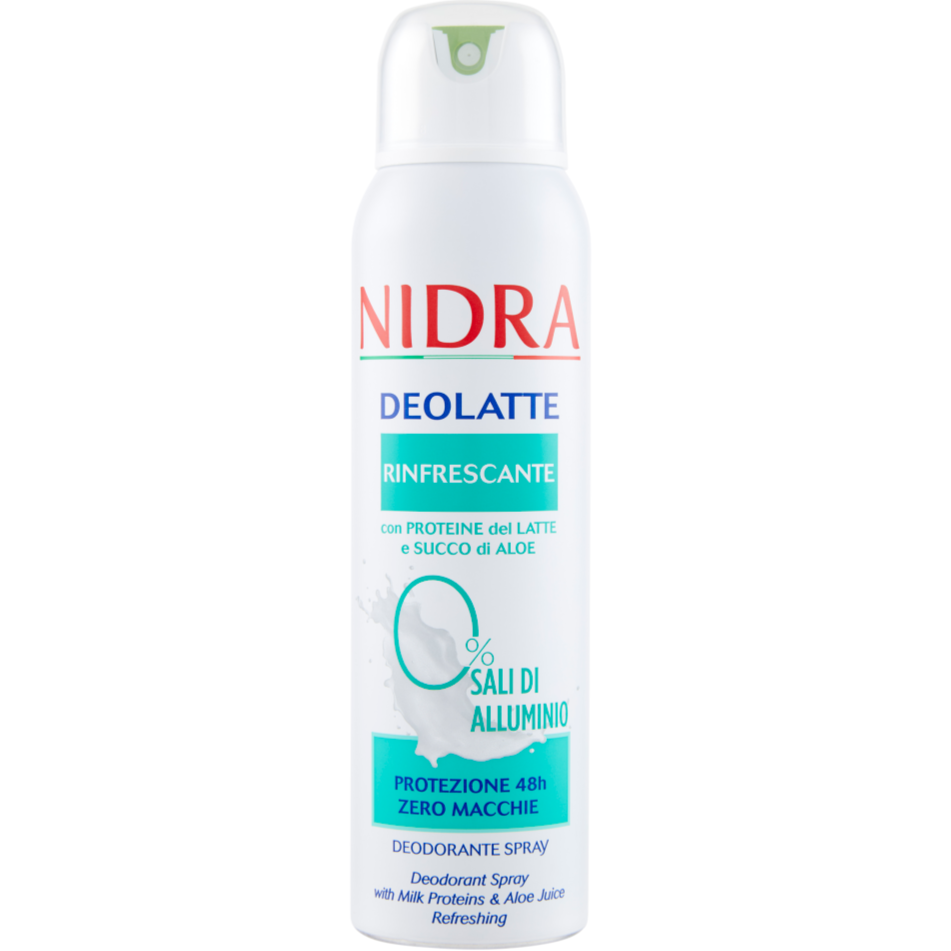 Nidra Deodorante Spray Deolatte Fresh 150 ml