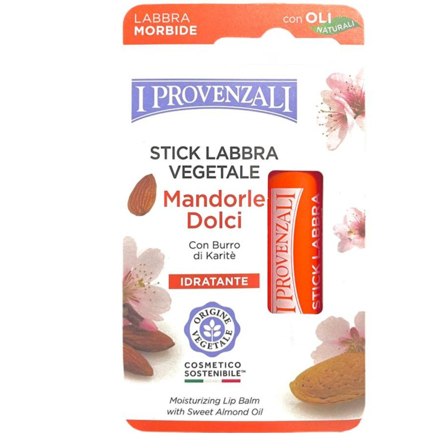 I Provenzali Stick Labbra Vegetale Mandorle Dolci 5,5 ml