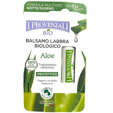 Aloe I Provenzali Organic Lip Balm 5.5 ml