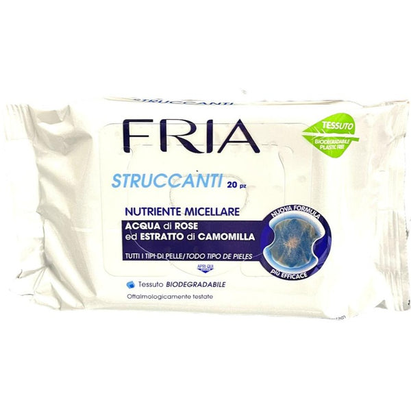 Fria Salviette Struccanti Nutrienti Pelli Normali 20 Pezzi – New Revolution  Shop