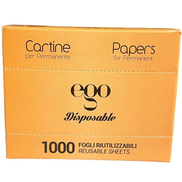 Permanent Reusable Papers 1000 pcs Ego Hair