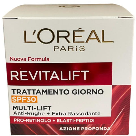 L'Oréal Paris Crema Viso Anti Rughe Giorno SPF30 Revitalift 50 ml