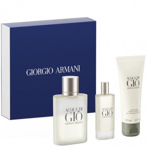 Giorgio Armani Acqua Di Giò Cofanetto EDT 100 ml+15ml+Doccia Shampoo 75 ml