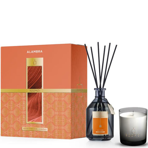 Roomoi Alambra Cofanetto Diffusore Ambiente+Candela