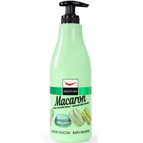 Aquolina Bagnoschiuma Macaron Menta E Cioccolato Bianco 500 ml