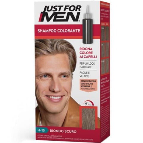 Just For Men Shampoo Colorante H-15- Biondo Scuro