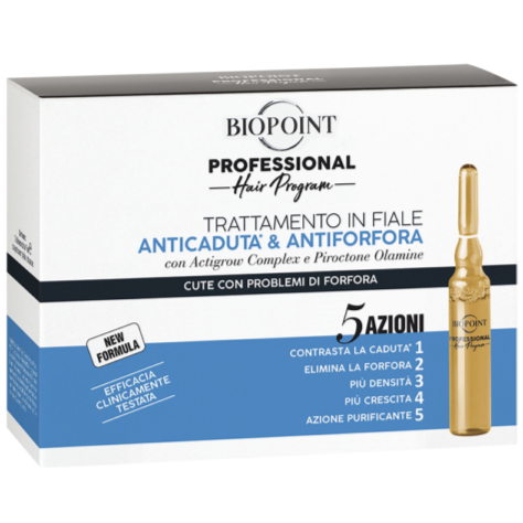 Biopoint Professional Fiale Anticaduta&Antiforfora 10x7 ml