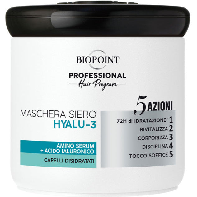 Biopoint Professional Maschera Siero Hyalu-3 Idratante 400 ml