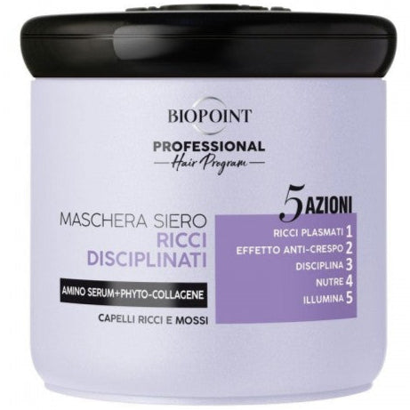 Biopoint Professional Maschera Siero Ricci Disciplinati 400 ml