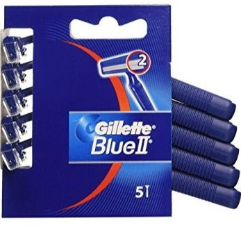 Gillette Rasoi Bilama Blue II 5 Pezzi