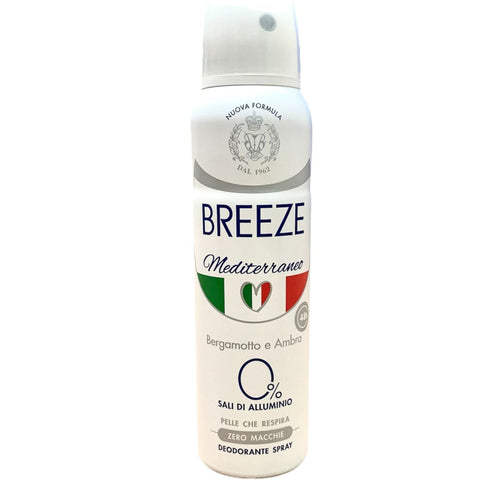 Breeze Deodorante Spray Mediterraneo 150 ml