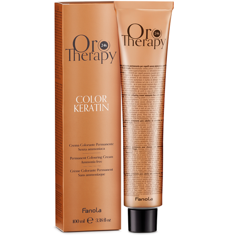 Fanola Oro Therapy Color Keratin 6.1 – Dunkles Aschblond