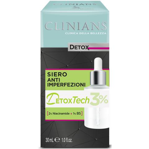 Clinians Siero Anti Imperfezioni DetoxTech 30 ml