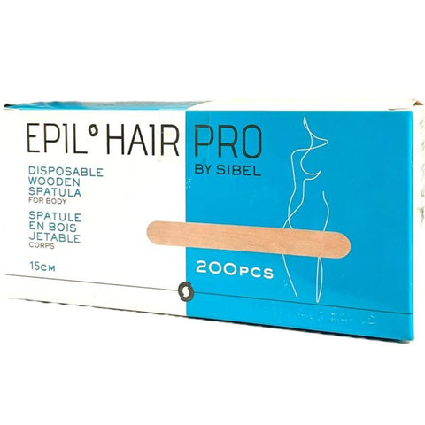 Sibel Spatole Monouso Cera Corpo Epil Hair Pro 200 pz