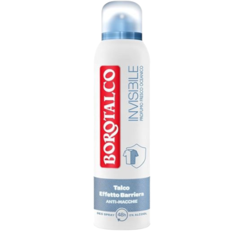 Borotalco Deodorante Spray Invisibile Fresco Oceanico 150 ml