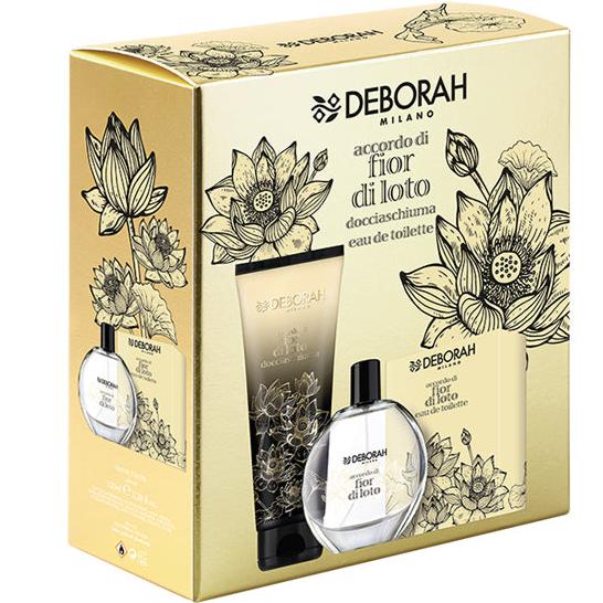 Deborah Milano Fior Di Loto Cofanetto EDT 100 ml+Docciaschiuma 250 ml