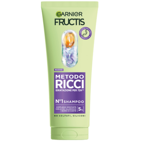 Garnier Fructis Metodo Ricci Shampoo N°1 200 ml