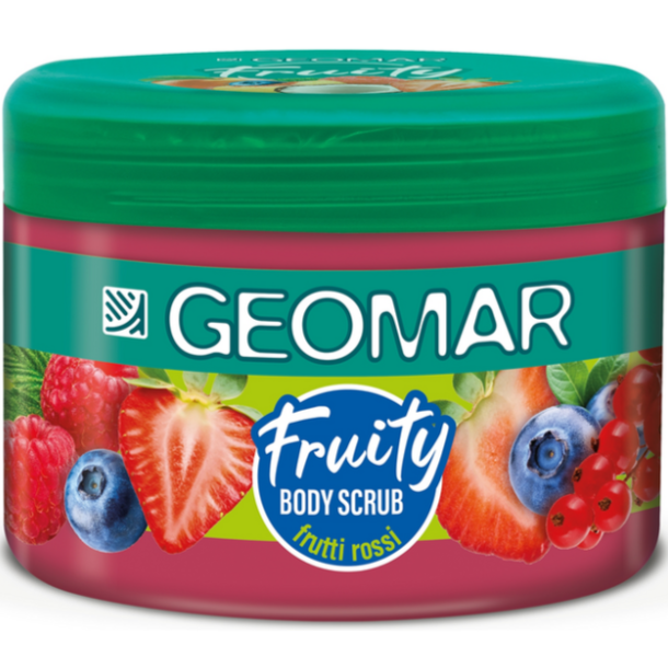 Geomar Scrub Corpo Fruity Frutti Rossi 300 g