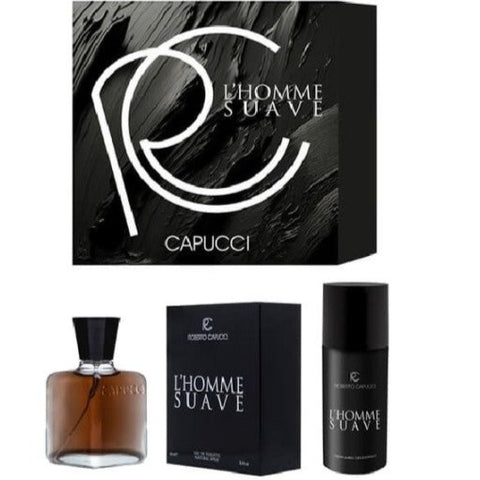 Roberto Capucci L'Homme Suave Men's Pack EDT 100 ml + Deodorant Spray 150 ml