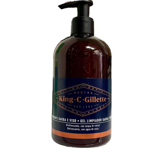 Gillette King C Detergente Barba E Viso 350 ml