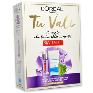 L'Oréal Paris Cofanetto Revitalift Filler Siero+Struccante+Pietra Guasha