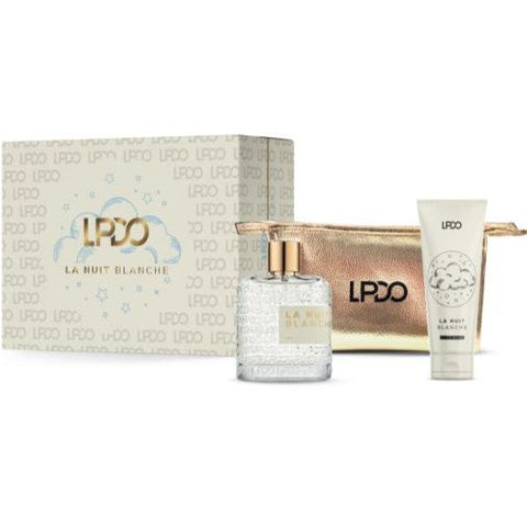 LPDO La Nuit Blanche Cofanetto EDPI 100 ml+Bagnodoccia 100 ml+Pochette