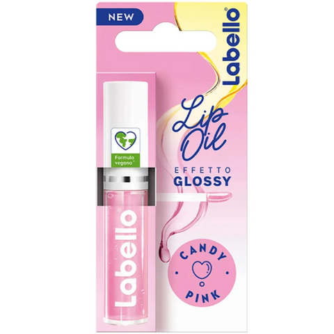 Labello Lip Oil Glossy Candy Pink 5,5 ml