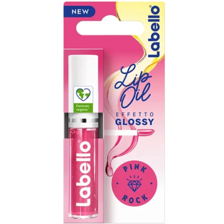 Labello Lip Oil Glossy Pink Rock 5,5 ml