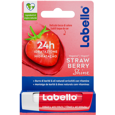 Labello Strawberry Shine Lip Balm 4,8 g