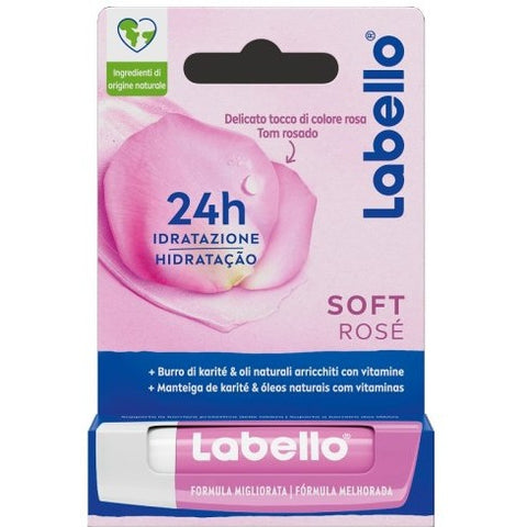 Labello Lippenbalsam Soft Rosé 4,8 g