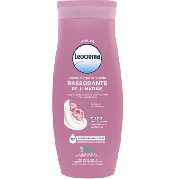 Leocrema Crema Corpo Idratante Rassodante Pelli Mature
