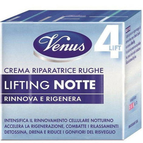 Venus Crema Viso Riparatrice Rughe Lifting Notte 50 ml